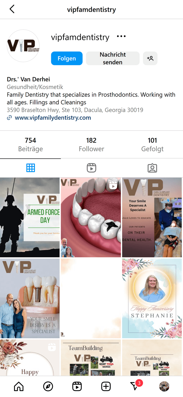 VIP Family Dentistry Example